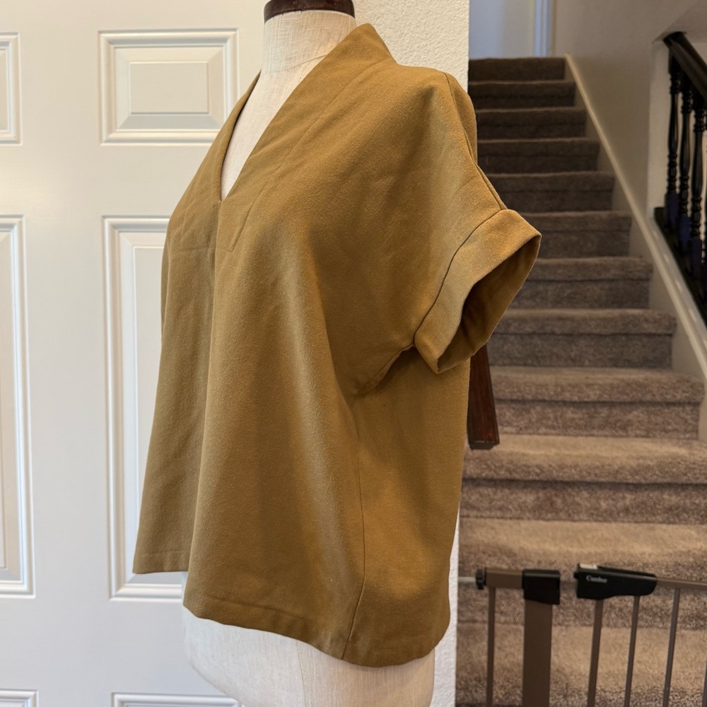 Brooke Wright Wool Popover Blouse - image 7